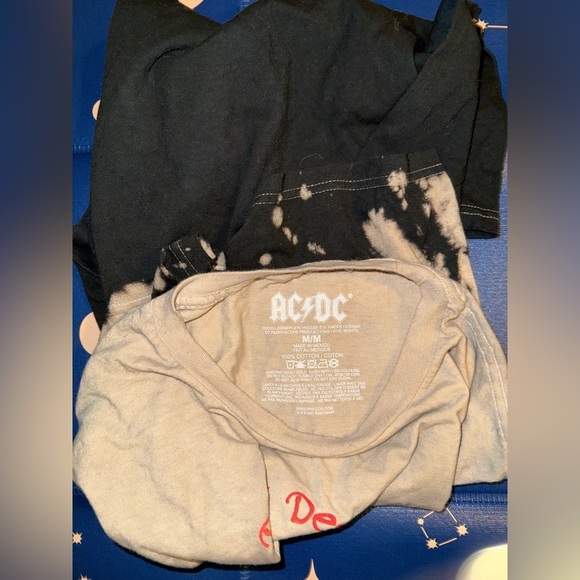 AC/DC DIRTY DEED DONE DIRT CHEAP DAY DREAMER BAND TEE MEDIUM - Picture 3 of 3